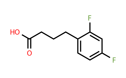110931-78-7 | 4-(2,4-Difluorophenyl)butanoic acid