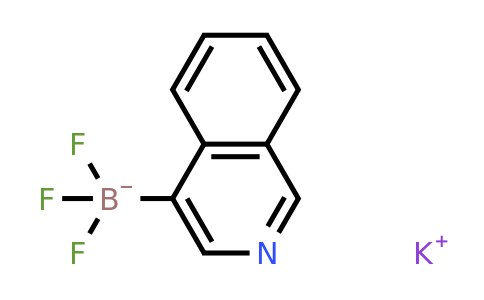 1111733-07-3 | Potassium trifluoro(isoquinolin-4-yl)borate