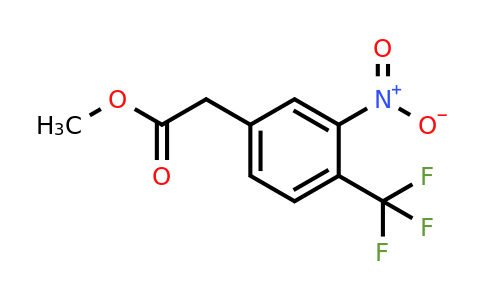 1116624-06-6 | Methyl 2-(3-nitro-4-(trifluoromethyl)phenyl)acetate