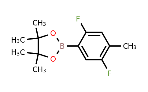 1116681-97-0 | 2-(2,5-Difluoro-4-methylphenyl)-4,4,5,5-tetramethyl-1,3,2-dioxaborolane