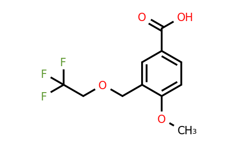 1119449-79-4 | 4-Methoxy-3-((2,2,2-trifluoroethoxy)methyl)benzoic acid