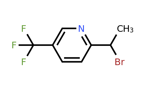 1122705-37-6 | 2-(1-Bromoethyl)-5-(trifluoromethyl)pyridine