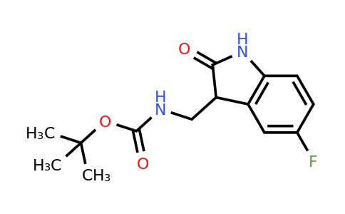 1123168-98-8 | tert-Butyl ((5-fluoro-2-oxoindolin-3-yl)methyl)carbamate