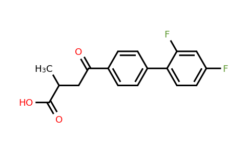 112344-52-2 | 4-(2',4'-Difluoro-[1,1'-biphenyl]-4-yl)-2-methyl-4-oxobutanoic acid