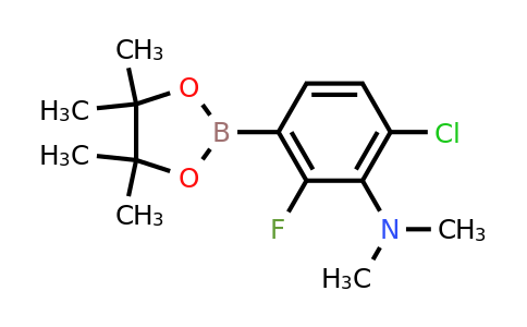 1126320-41-9 | 6-Chloro-2-fluoro-N,N-dimethyl-3-(4,4,5,5-tetramethyl-1,3,2-dioxaborolan-2-yl)aniline