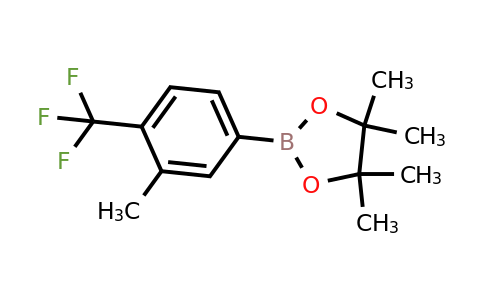 1126479-89-7 | 4,4,5,5-Tetramethyl-2-(3-methyl-4-(trifluoromethyl)phenyl)-1,3,2-dioxaborolane