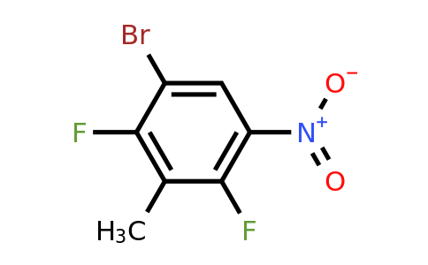 112822-78-3 | 1-Bromo-2,4-difluoro-3-methyl-5-nitrobenzene