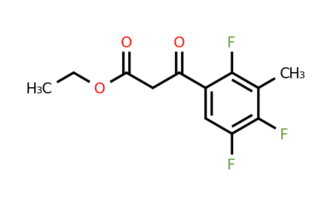 112822-88-5 | Ethyl 3-oxo-3-(2,4,5-trifluoro-3-methylphenyl)propanoate