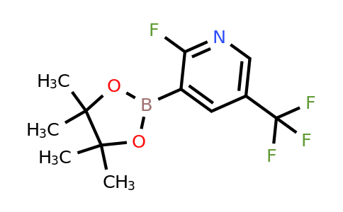 1128269-66-8 | 2-Fluoro-3-(4,4,5,5-tetramethyl-1,3,2-dioxaborolan-2-yl)-5-(trifluoromethyl)pyridine