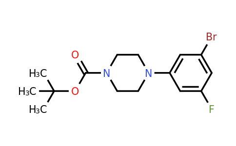 1129540-98-2 | tert-Butyl 4-(3-bromo-5-fluorophenyl)piperazine-1-carboxylate