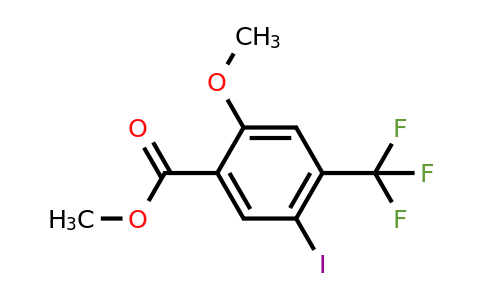 1131587-55-7 | Methyl 5-iodo-2-methoxy-4-(trifluoromethyl)benzoate