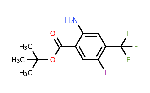1131587-56-8 | tert-Butyl 2-amino-5-iodo-4-(trifluoromethyl)benzoate