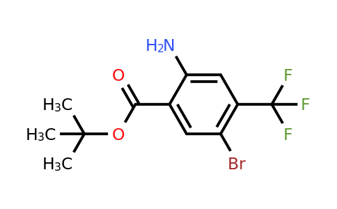 1131587-98-8 | tert-Butyl 2-amino-5-bromo-4-(trifluoromethyl)benzoate