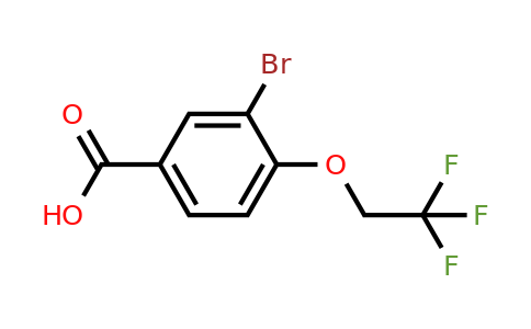 1131594-46-1 | 3-Bromo-4-(2,2,2-trifluoroethoxy)benzoic acid