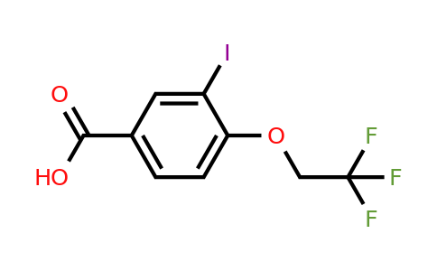 1131614-66-8 | 3-Iodo-4-(2,2,2-trifluoroethoxy)benzoic acid