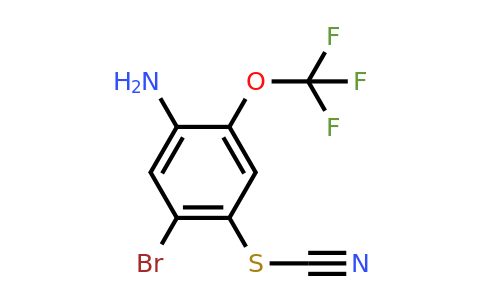 1133115-30-6 | 5-Bromo-4-thiocyanato-2-(trifluoromethoxy)aniline