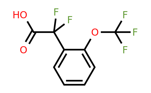 1133116-03-6 | 2,2-Difluoro-2-(2-(trifluoromethoxy)phenyl)acetic acid