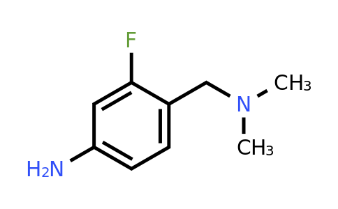 1134541-61-9 | 4-((Dimethylamino)methyl)-3-fluoroaniline