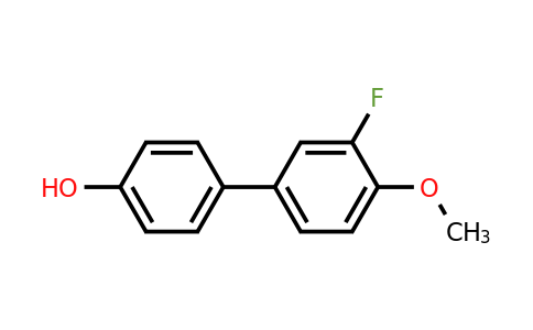 1136617-28-1 | 4-(3-Fluoro-4-methoxyphenyl)phenol