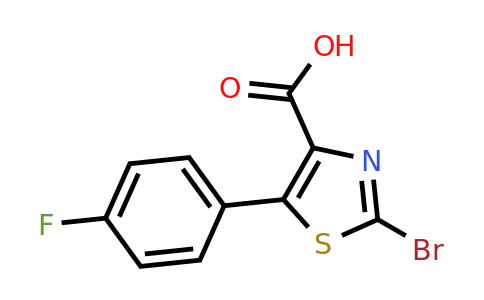 1137129-05-5 | 2-Bromo-5-(4-fluorophenyl)thiazole-4-carboxylic acid