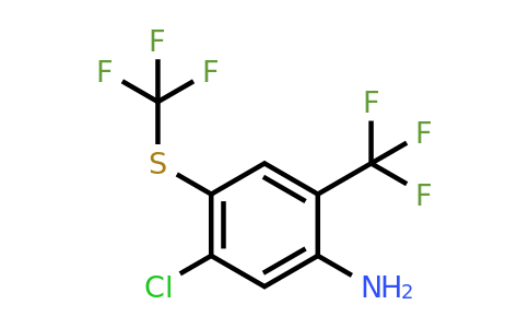 5-Chloro-2-trifluoromethyl-4-(trifluoromethylthio)aniline