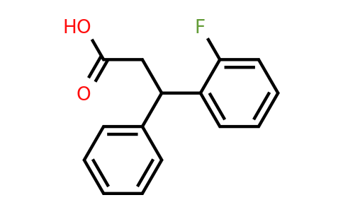1142210-78-3 | 3-(2-Fluorophenyl)-3-phenylpropanoic acid