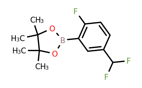 2-(5-(Difluoromethyl)-2-fluorophenyl)-4,4,5,5-tetramethyl-1,3,2-dioxaborolane