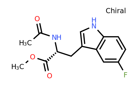 114872-80-9 | (R)-Methyl 2-acetamido-3-(5-fluoro-1H-indol-3-yl)propanoate