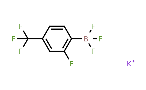 1150655-12-1 | Potassium trifluoro-[2-fluoro-4-(trifluoromethyl)phenyl]boranuide