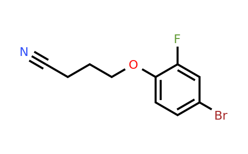 1152534-11-6 | 4-(4-Bromo-2-fluorophenoxy)butanenitrile