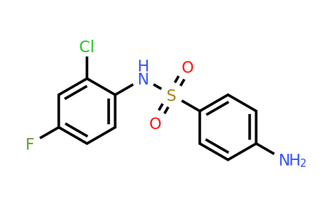 1152538-43-6 | 4-Amino-N-(2-chloro-4-fluorophenyl)benzenesulfonamide