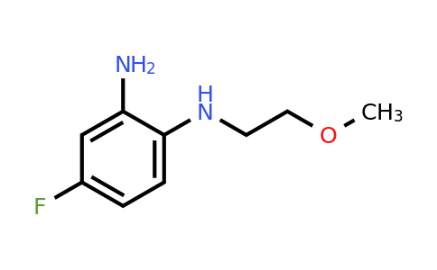 1152560-87-6 | 4-Fluoro-N1-(2-methoxyethyl)benzene-1,2-diamine