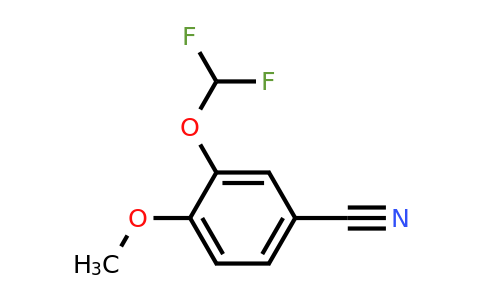 1152604-58-4 | 4-Cyano-2-(difluoromethoxy)anisole