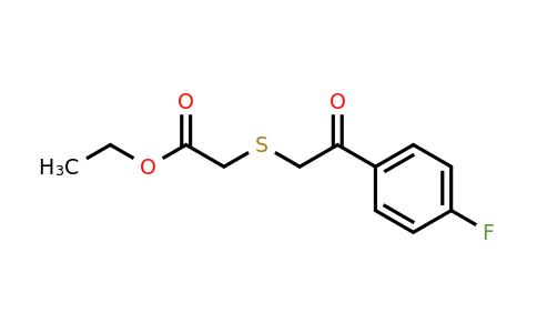 1152629-06-5 | Ethyl 2-((2-(4-fluorophenyl)-2-oxoethyl)thio)acetate