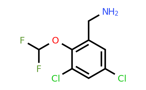 1152996-33-2 | 3,5-Dichloro-2-(difluoromethoxy)benzylamine