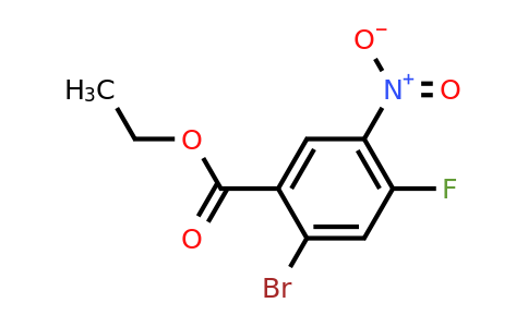 1153284-99-1 | Ethyl 2-bromo-4-fluoro-5-nitrobenzoate