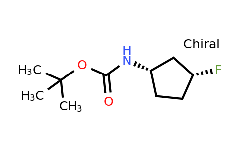 1154870-60-6 | tert-butyl N-[cis-3-fluorocyclopentyl]carbamate