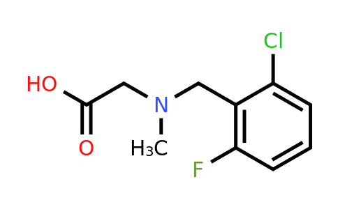 1156268-41-5 | 2-((2-Chloro-6-fluorobenzyl)(methyl)amino)acetic acid