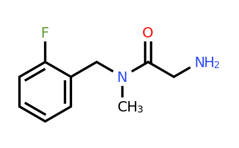 2-Amino-N-(2-fluorobenzyl)-N-methylacetamide