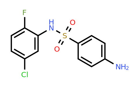 1156849-32-9 | 4-Amino-N-(5-chloro-2-fluorophenyl)benzenesulfonamide