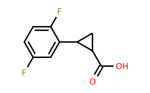 1157698-34-4 | 2-(2,5-Difluorophenyl)cyclopropanecarboxylic acid