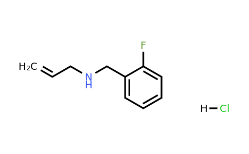 1158194-34-3 | N-[(2-fluorophenyl)methyl]prop-2-en-1-amine;hydrochloride