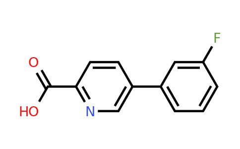 1158763-55-3 | 5-(3-Fluorophenyl)picolinic acid