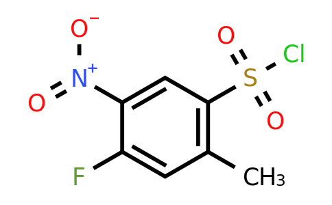 1158953-95-7 | 4-Fluoro-2-methyl-5-nitrobenzenesulfonyl chloride