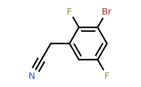 1159186-58-9 | 3-Bromo-2,5-difluorophenylacetonitrile