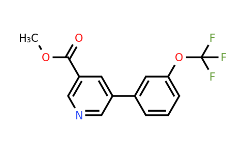 1159321-52-4 | Methyl 5-(3-(trifluoromethoxy)phenyl)nicotinate