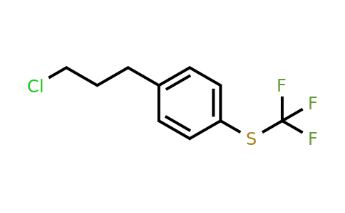 1159512-23-8 | 4-(3-Chloropropyl)(trifluoromethylthio)benzene