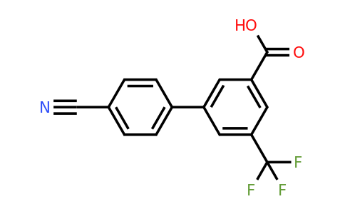 1160262-76-9 | 3-(4-Cyanophenyl)-5-trifluoromethylbenzoic acid