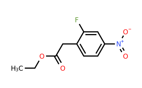 1160623-38-0 | Ethyl 2-(2-fluoro-4-nitrophenyl)acetate