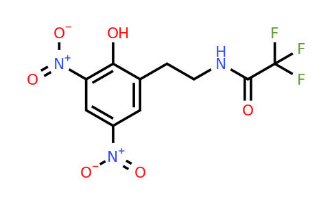 1161880-89-2 | 2,2,2-Trifluoro-N-(2-hydroxy-3,5-dinitrophenethyl)acetamide